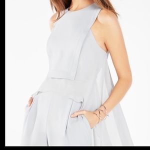 BCBG Sexy and Sassy Lori Open-Back High-Low Jumpsuit W/ Tag. Size 2